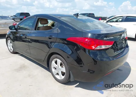 2013 Hyundai Elantra Gls z USA, uszkodzony, nr VIN 5NPDH4AE0DH402752
